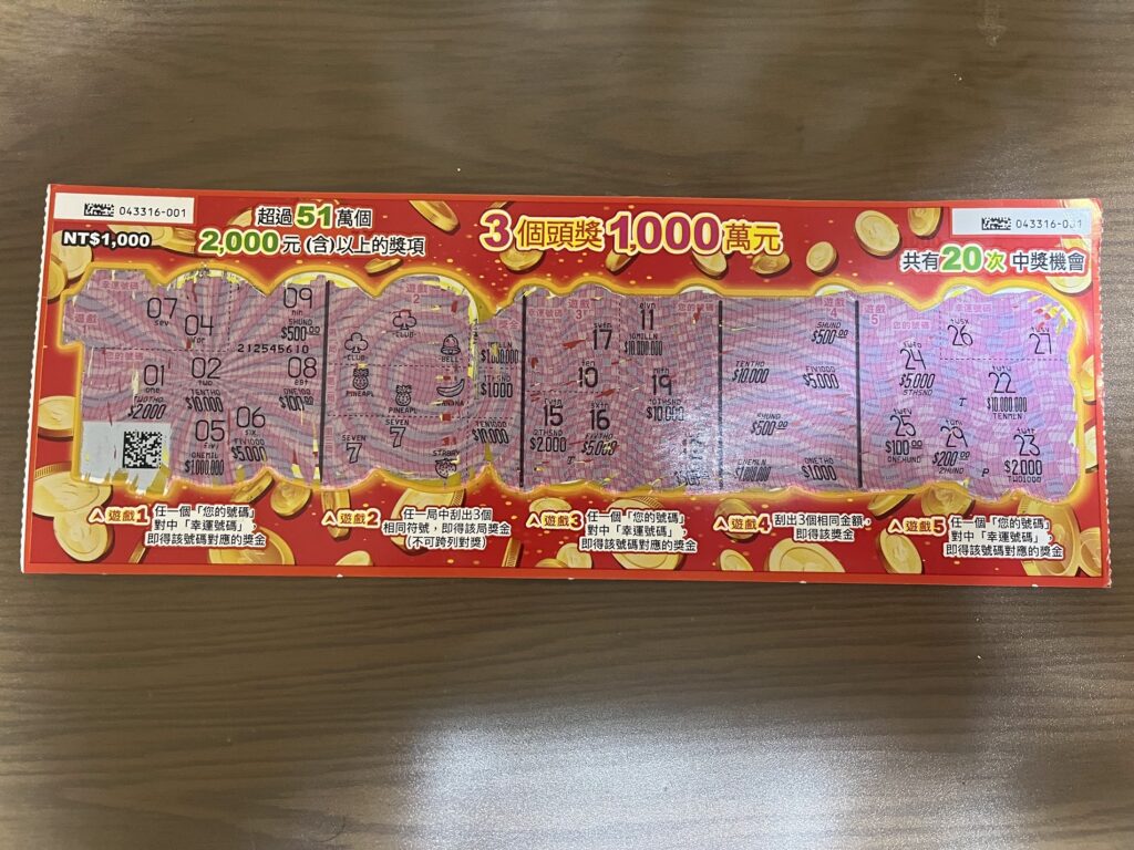 1,000萬大富翁