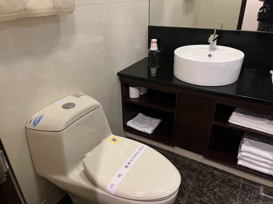 台湾ホテルのトイレ