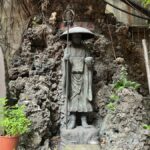 台北天后宮の弘法大師像