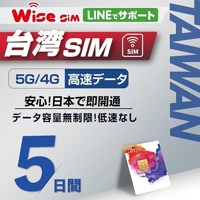 台湾無制限SIM