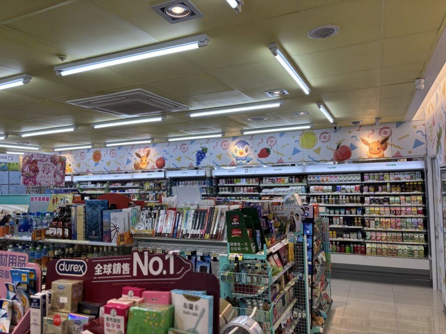 7-ELEVEN 中寧門市店内