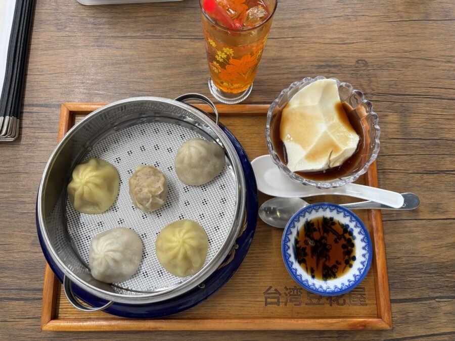 台湾豆花屋ランチ限定点心セット