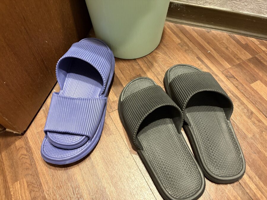 中興商旅 JHONG SING HOTELスリッパ